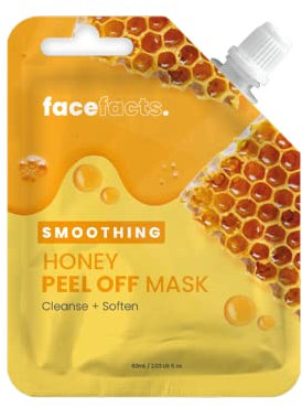Face Facts Smoothing Honey Peel Off Mask | Cleanses + Moisturises | 60ml