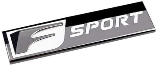 Stickers Voiture Métal 3D pour RC-F is-F LC500 Racing F-Sport, Autocollant Badge Logo Emblème Insigne de Auto Coffre, Auto-Adhésifs Voiture Décoration Accessoires,C