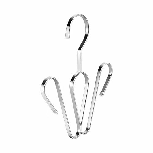 Tewzafiya Schuhtrockner aus Edelstahl zum Aufhängen von Schuhen – Organizer zum Trocknen von Schuhen mit Doppelhaken – Organizer für Kleiderschrank