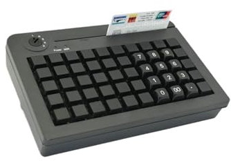 Registrierkassen, Supermarktkassentastatur, Kassierertastatur, progmierbare Tastatur mit Software, Supermarktausrüstung ohne