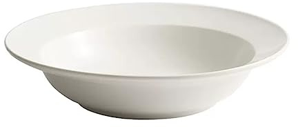 Grande insalatiera in ceramica – Ciotola profonda per la casa e l'hotel, perfetta per verdure, frutta, snack e ramen. Ideale per servire e intrattenere.