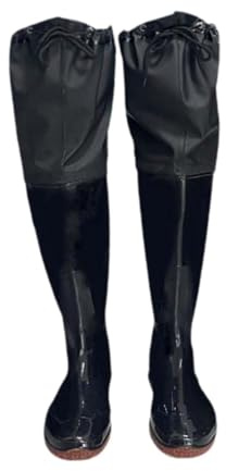 Sharplace Cosciali Da Pesca Stivali Alti Da Pesca E Pantaloni Protettivi Anche Da Caccia Confortevoli con Suola Antiscivolo per Trazione Adatti per Campi, Scarpe Taglia 43 Eur
