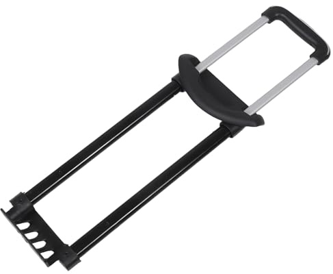 TOGEVAL Maniglia Telescopica Trolley di Ricambio in Alluminio Leggero e Resistente 3 Sezioni per Valigia e Luggage, Facile da Installare per Sostituzione