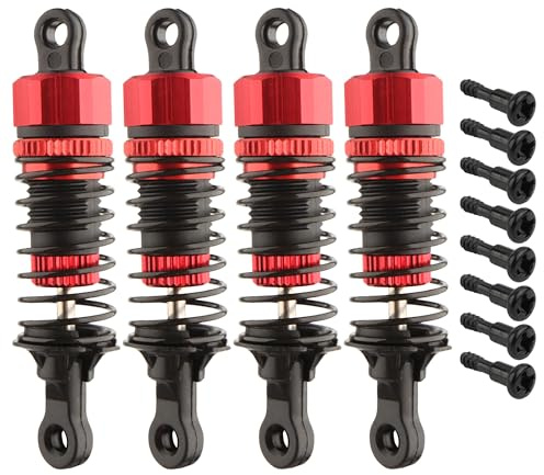 GDOOL 9500E RC Car Upgraded Shocks Absorber PX9500-25 Accessories Spare Parts for 9500E 1:16 RC Monster Trucks Vehicle(4 Pieces)