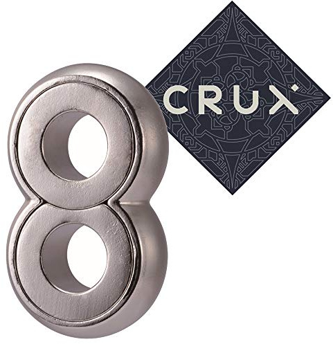 Hanayama Cast Infinity Puzzle - Level 6 of 6 - Grandmaster Difficulty - Includes Crux Sticker ?