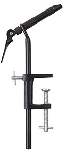 AGOOL Drehbarer Fliegenbindeschraubstock – praktisches Fliegenbindewerkzeug mit 360 ° Drehung und mehreren Anpassungen für Teaser und Jigs Fliegenfischen Haken Bindewerkzeuge