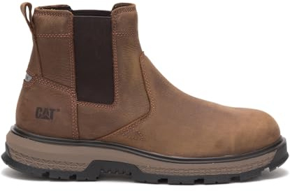 Cat Footwear Excursion Chelsea - Botas para hombre, Brown, 40 EU