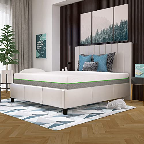 UpNap Chronos | Materasso Matrimoniale 180x200 Molle Insacchettate e Memory Foam | Altezza 25 cm | Anallergico e traspirante | Sfoderabile | Dispositivo Medico Classe 1 | Prodotto in Italia