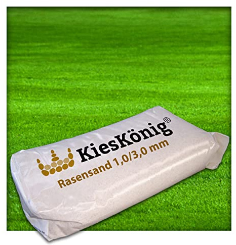 25 kg Rasensand 1,0-3,0 mm Gartensand Quarzsand Grassand Rasenpflege Wurzelaktivator Bodenverbesserung