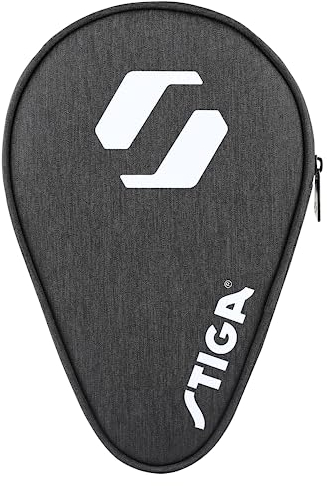 STIGA Cover per Racchetta da Ping Pong Eco Rival, Spazio per 1 Racchetta da Tennistavolo - in Plastica Riciclata Robusta