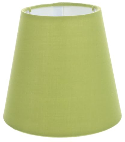 LIFKOME Kleiner Lampenschirm E14 Stoff Vintage Lampenschirm Im Retro-Stil Für Tischlampe Stehlampe Pendelleuchte Und Wandleuchte Für Schlafzimmer Wohnzimmer Esszimmer 5.51 X 5.51 X 5.12 in