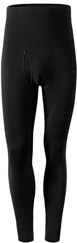 YOOBNG Men's High Waist Compression Pants Activewear Leggings Running Yoga Pants Baselayer Tights Pants Black
