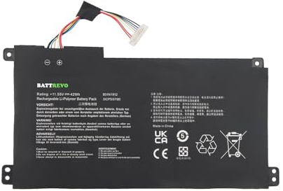 BATTREVO Laptop Akku B31N1912 C31N1912 für Asus VivoBook 14 E410MA E410M E410MA-EK007TS E410MA-EK026TS EK018TS E410KA L410MA L410MA-BV058TS E510MA E510MA 0KA E51 0KA-EJ033TS L510MA F414MA