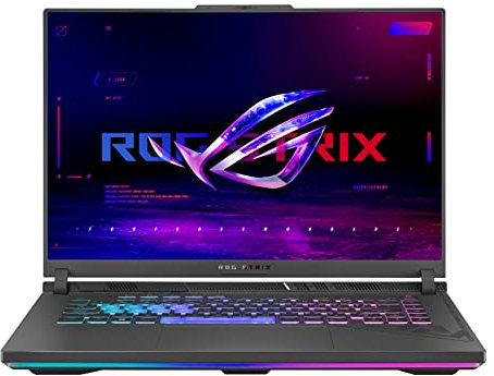 ASUS ROG Strix G16 Gaming Laptop, 16 165Hz FHD IPS Display, Intel Core i7-13650HX, 32GB DDR5 RAM, 2TB SSD, NVIDIA GeForce RTX 4060, Wi-Fi 6E, US English Keyboard, Windows 11 Home