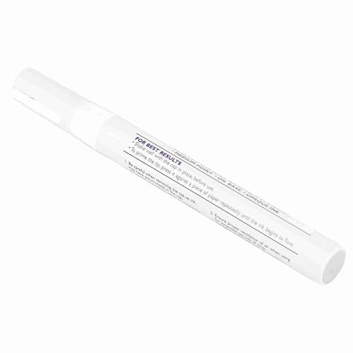 Tyenaza Reifenmarkierungsstifte, wasserfest, professioneller Auto-Bleistift, Reifenlackstift, Markierungsbeschriftung (White)