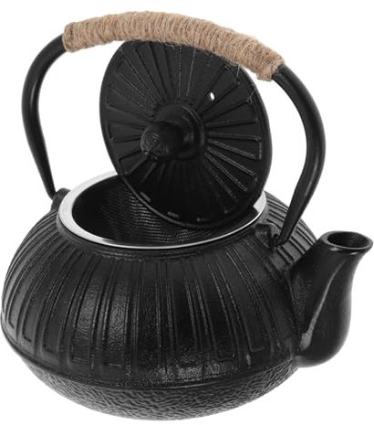 Ciieeo Tetera De Hierro Fundido Estilo Tetera De Inducción Con Hervidor s Retro Para Té Grande Y China Para Restaurante Japonesa Japonesa