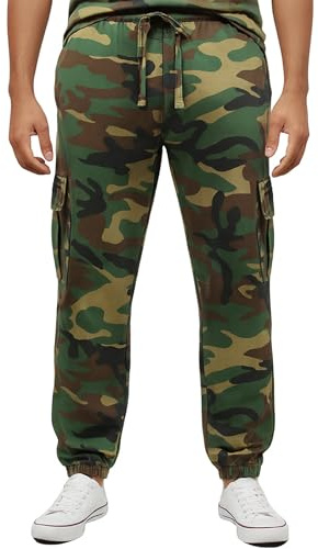Game Mens Army ACU Digital Camouflage Jogging Bottoms Military Camo Jogger