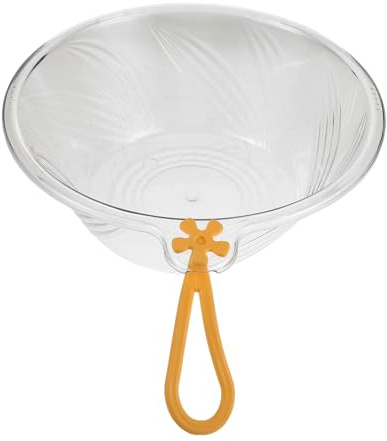 FIXOSHEE Lavandino per Viso in Plastica Trasparente Portatile Vasca da Salone per Shampoo e Trattamenti Estetici Lavandino Compatto per Uso Domestico e Professionale
