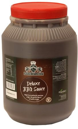 Parkers House of Lords BBQ Sauce 3.78 L – Sweet & Smoky Barbecue Condiment for Grill, Marinade & Catering