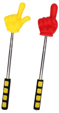 Generic Puntero de Dedo Portátil, Puntero Extensible Ligero para Presentaciones de Enseñanza