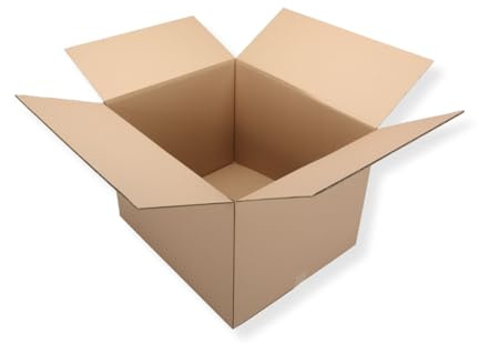 5 St. Faltkarton 700x600x500 2-wellig braun 2.40 BC-Welle Versandverpackung 70x60x50 Umzugs Bücherkartons