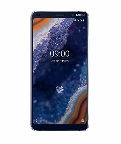 Nokia 9 PureView 15.2 cm (5.99) 6 GB 128 GB 4G Blue 3320 mAh 9 PureView, 15.2 cm (5.99), 6 GB, 128 GB, 12 MP, Android 9.0, Blue (Renewed)