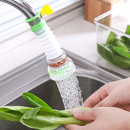 Booster Shower New 360° Rotating Sprayer with Water-Saving Adapter for Home Kitchen