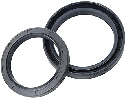 4 Stück TC NBR Wellendichtringe Wellendurchmesser 25mm, Außendurchmesser 47mm Nitril Radialwellendichtring Öl, TC 25x47x10mm NBR