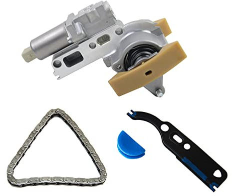 Huiruhy - Tensor de cadena de ajuste de árbol de levas compatible con A3 A4 G0-LF 1.8T ADR AEB 058109088K 058109088E 058109088D