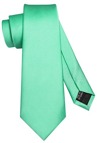 JEMYGINS Schmale Einfarbige Herren krawatte mit einer Vielfalt an Farben - 7cm