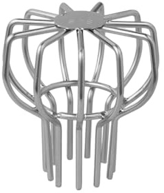 BBTISG Red de Drenaje de Techo de Acero Inoxidable, Resistente a la Intemperie protector de Canalón Protección de Canalones Protección de Hojas Tubo Descendente que Evita que Las (50mm)