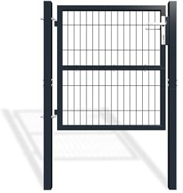 Casanoov Portillon grillagé 1m gris RAZO H.100cm