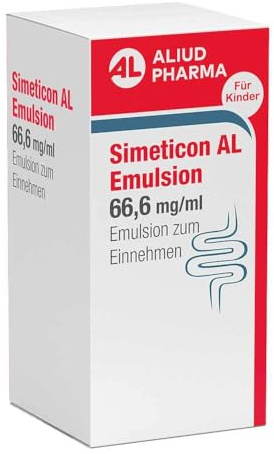 ALIUD PHARMA Simeticon AL Emulsion 66,6 mg/ml, 50 ml: Medizinprodukt zur Vorbeugung und Linderung von Magen-Darm-Beschwerden wie Blähungen und Völlegefühl bei Säuglingen, Kindern und Erwachsenen