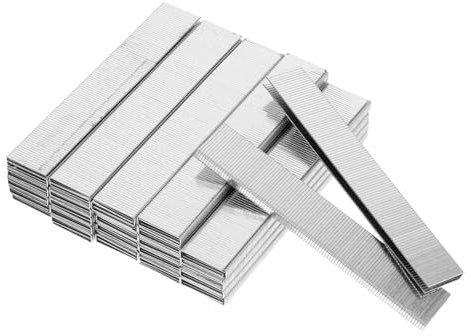 Outanaya Clous Métalliques Pour Agrafeuse Agrafeuse à Tapis Agrafes De Remplacement Pour Bricolage Clous u Pour Bois Et Plastique Fixation Rapide Pour Projets Domestiques
