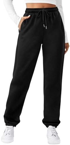 Zeagoo Pantaloni da Donna Pantaloni da Jogging Pantaloni Sportivi Casual Pantaloni Caldi E Larghi per l'inverno S-XXL