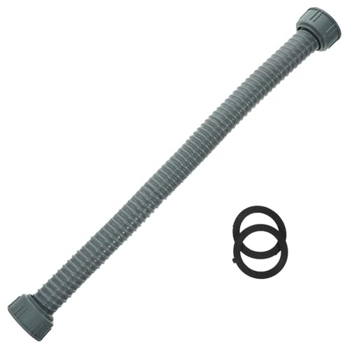 WOONEKY Tubo de Desagüe Flexible y Extensible para Fregadero con Conexión Segura y Resistencia Fugas Compatible con Lavadoras y Lavavajillas Instalación Sencilla y Duradera