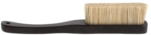 GAROZATION Cepillo para Limpiar Tiza de Escalada al Aire Libre, Mango de Madera Ergonómico, Cerdas de Pelo de Jabalí Densas y Compactas, Herramienta Profesional para Búlder y Limpieza