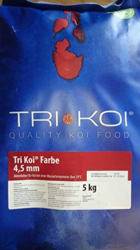 qdwq-US Tri Koi Farbe - Qualitäts-Koifutter - 4,5 mm (5 kg)
