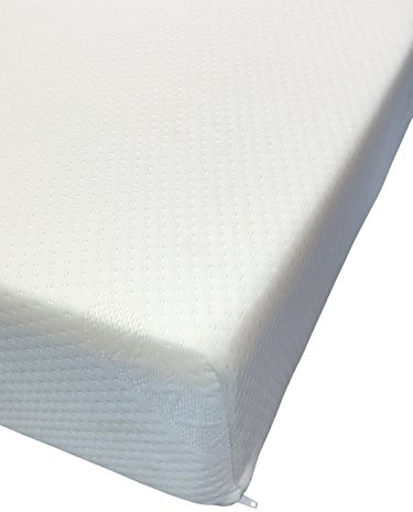Extreme Comfort Matratze, Memory-Schaum, 20,3 cm tief, mit Reißverschluss, 5,1 cm Memory-Schaum-Schicht, ohne Federn, 1,2 m x 1,8 m, Weiß