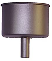 XXSC-ZC Entonnoir en Titane Pur, Entonnoir de Cuisine, Mini Entonnoir, utilisé pour transférer Liquide, Boisson, bière, Entonnoir de Flacon de Hanche en métal,B