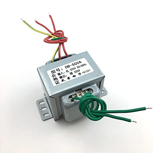 Transformador de Aislamiento EI66 DB-50VA 50W 220V a 220V 1: 1 Aislamiento de Seguridad Anti-interferencia