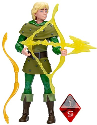Dungeons & Dragons Cartoon Classics 6-Inch-Scale Hank the Ranger Action Figure, D&D 80s Cartoon, Includes d8 from Exclusive D&D Dice Set