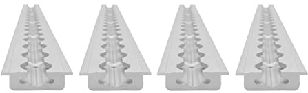 lasiprofi Airlineschiene Flügel Oben, gebohrt 44 x 11,5 mm, 1.000 mm, 1 STK | Zurrschiene | 100 cm | kompatibel mit Fittingen | Silber eloxiert | für Transporter, Wohnwagen, Sprinter UVM. | 1 m