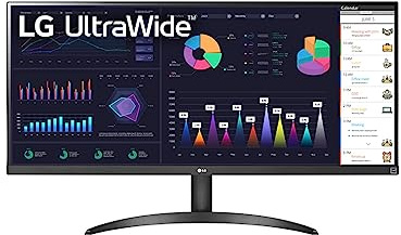 LG 34 34WQ500-B UltraWide VESA HDR HD