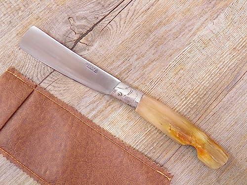 Generico Coltello Artigianale SARDO 26 CM Lametta pattada Manico in Corno di MUFLONE Personalizzabile Art 1