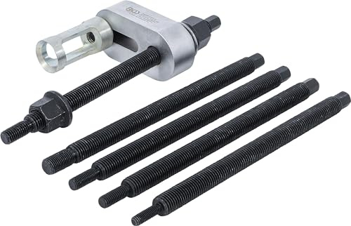 BGS 74319 | Universal-Ventilfederspanner | für japanische Lkw-Motoren | Ventilspannbrücke | Druckstück | 5 Spannbolzen M16 x 2,0 x 240 mm | Spannbolzen-Mutter M16 x 2,0