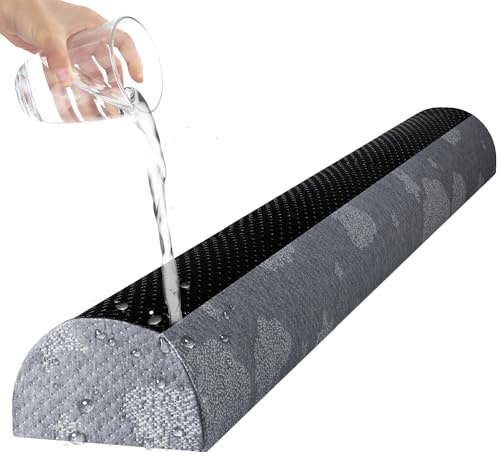 Kohentact Bed Rail Bumpers for Toddlers - Foam Bed Bumper Guard with Dual Non-Slip Pads - Waterproof Washable Soft Removable Cover - Safe Bed Rail for Toddlers, Kids or Seniors