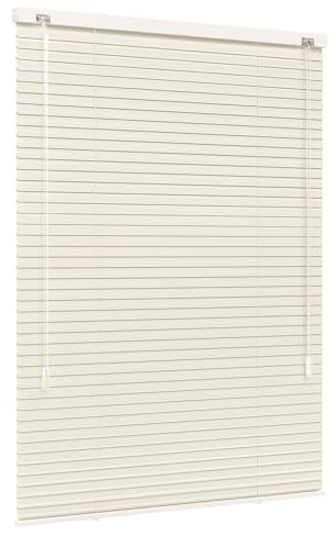 Jalousiescout Lightless Alujalousie, 60 x 175 cm (BxH), Beige matt | Verdunkelungsrollo mit innovativer Verdunkelungstechnik, Klemmmontage ohne Bohren