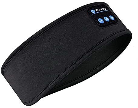 Drahtlose Sportkopfhörer, Schlafkopfhörer, schlafmaske mit kopfhörer, HiFi-Stereo, HD-Stereolautsprecher, Schlaf, Training, Laufen, Yoga, Reisen