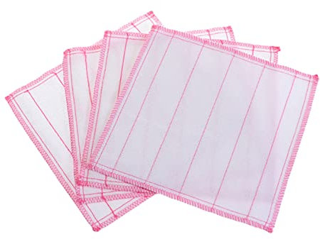 PERSELOSO Paños De Cocina Prácticos 5 Capas No Rayan Cubiertos Lavables y Reutilizables